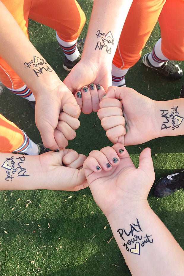 Play Your Heart Out Tattoos